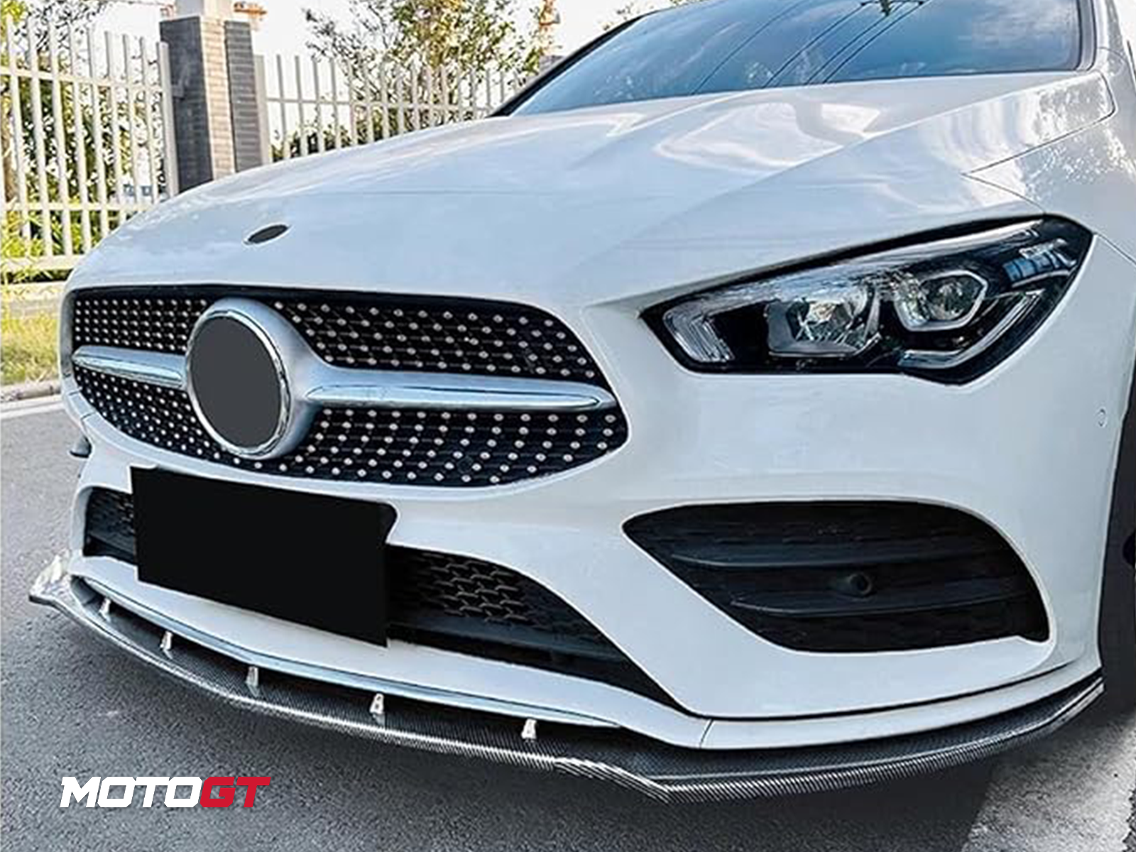 E CLASS FRONT BUMPER SPLITTER